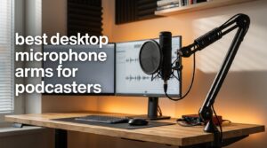 best desktop microphone arms for podcasters