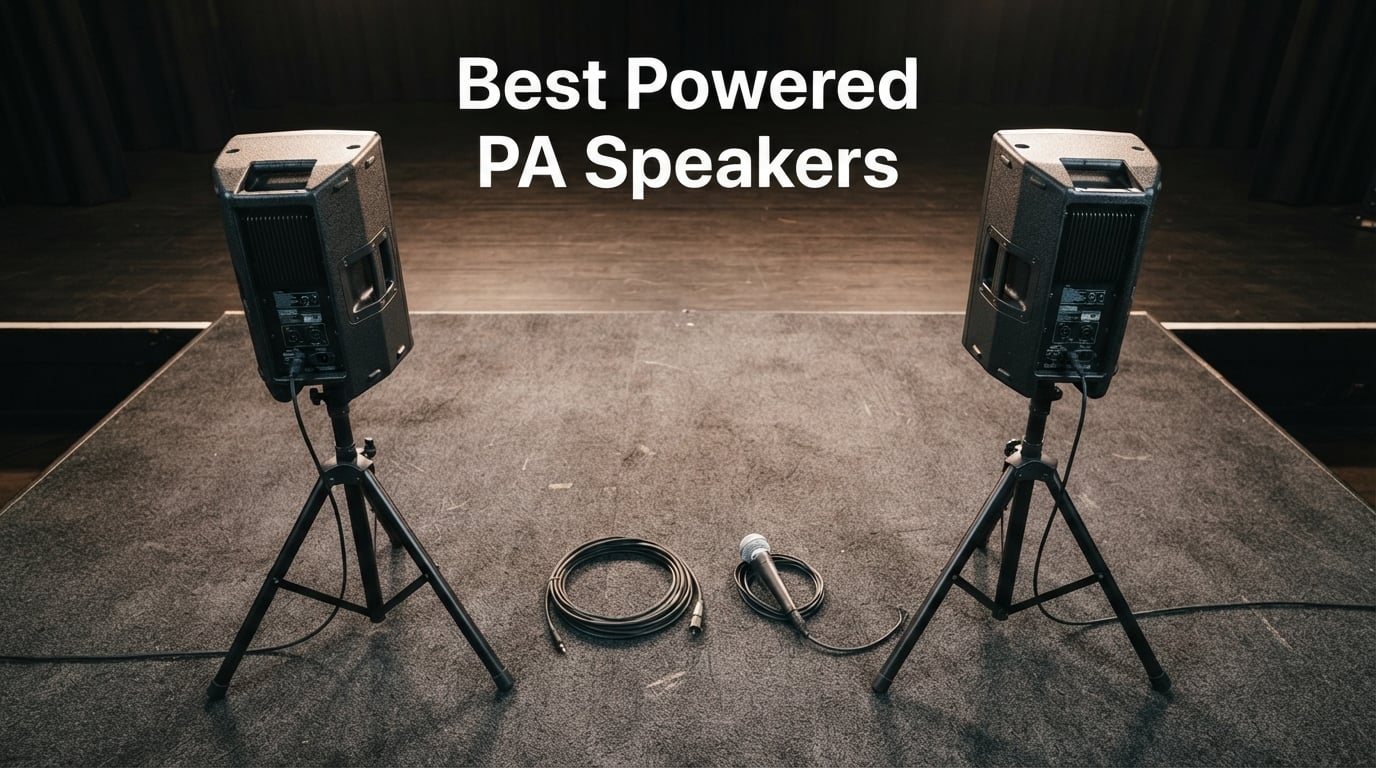 Best Powered PA Speakers