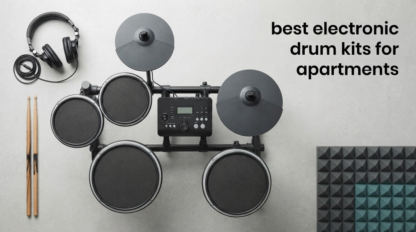 best electronic drum kits for apartments