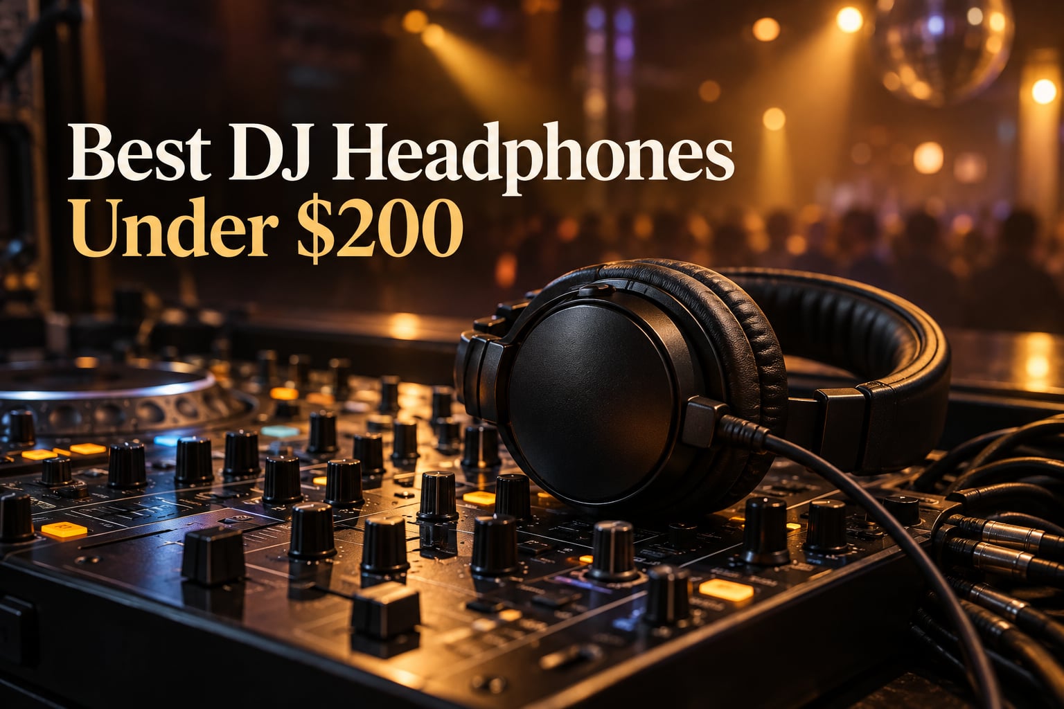 Best DJ Headphones Under $200