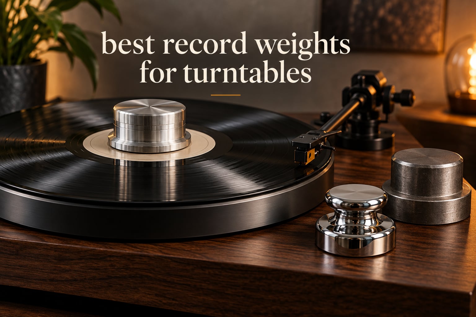 best record weights for turntables