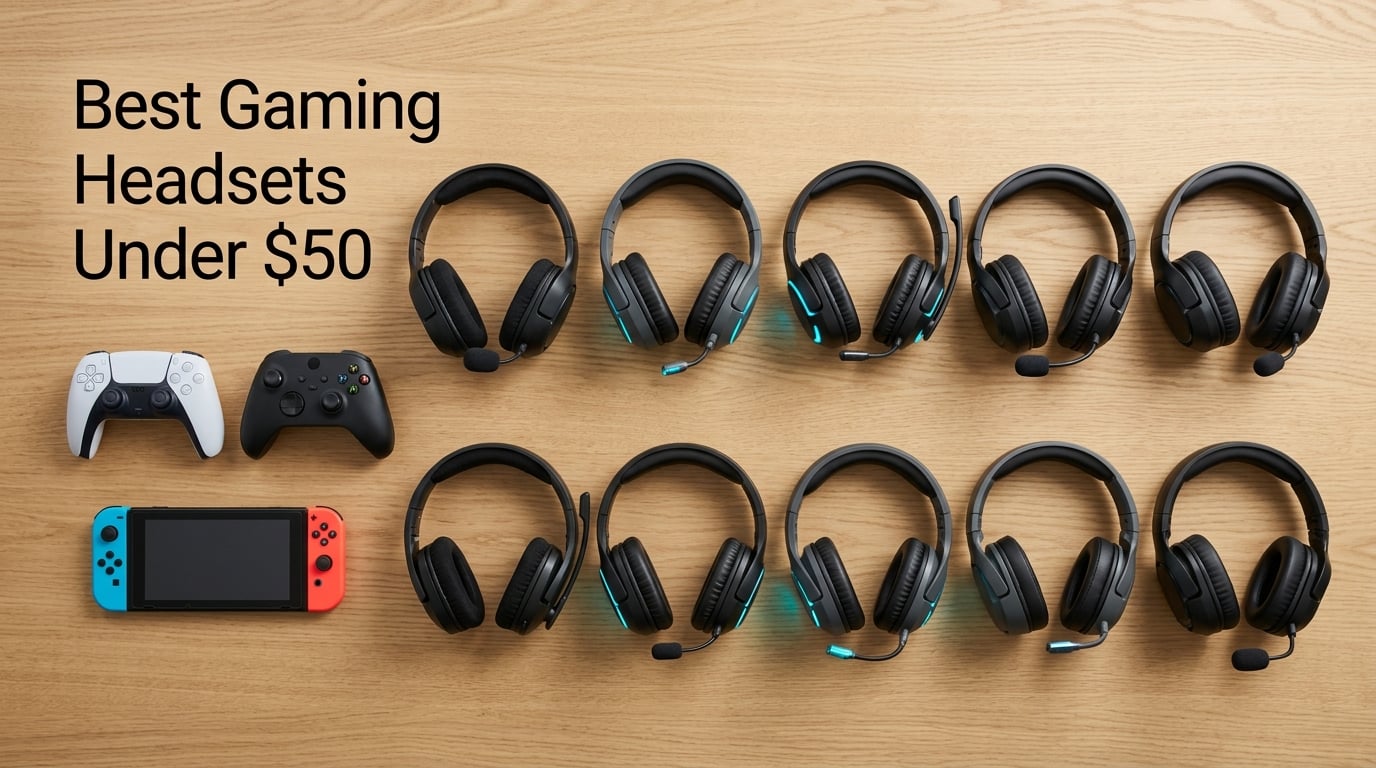 Best Gaming Headsets Under $50