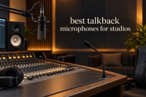 best talkback microphones for studios