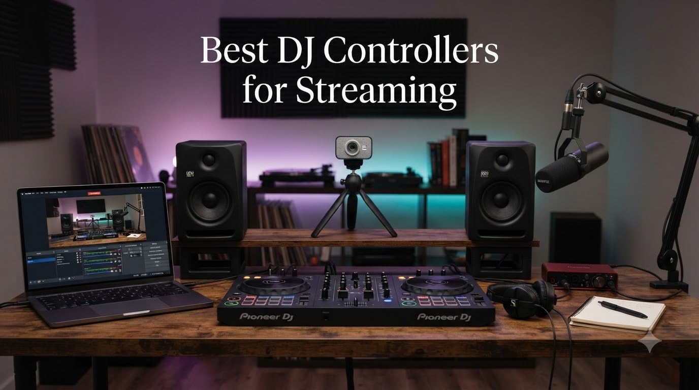 Best DJ Controllers for Streaming