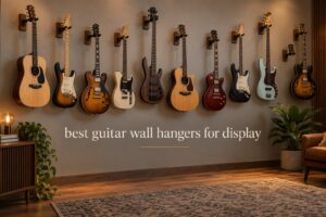 best guitar wall hangers for display