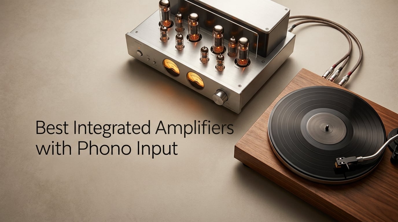 Best Integrated Amplifiers with Phono Input