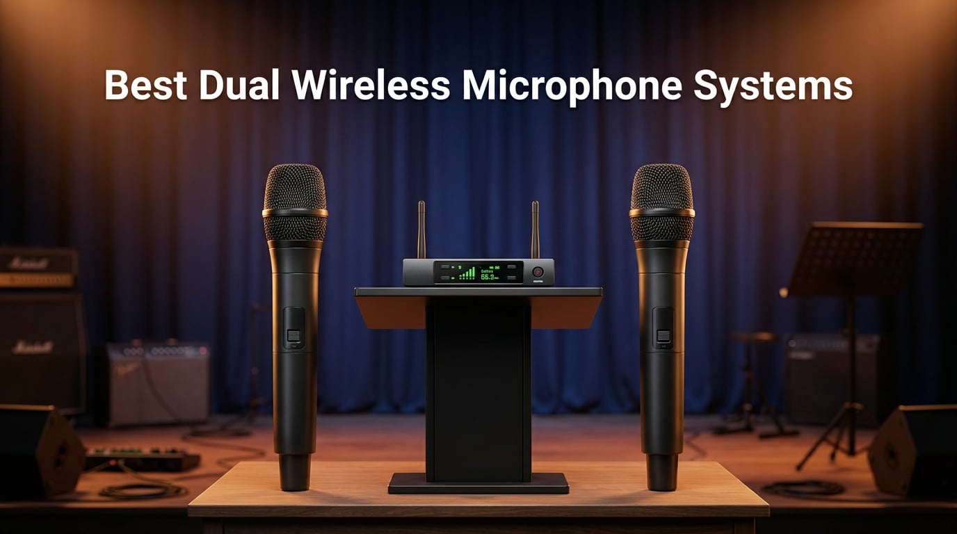 Best Dual Wireless Microphone Systems
