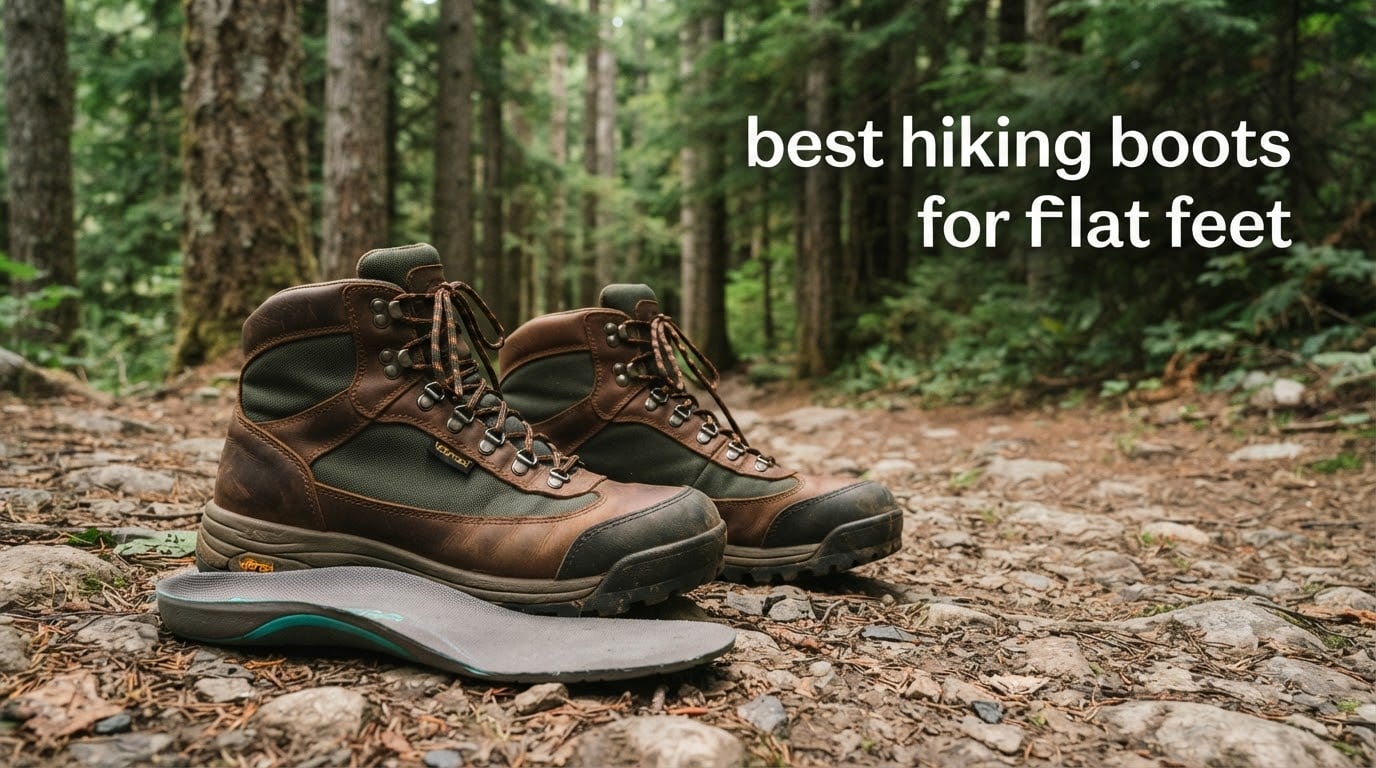 best hiking boots for flat feet