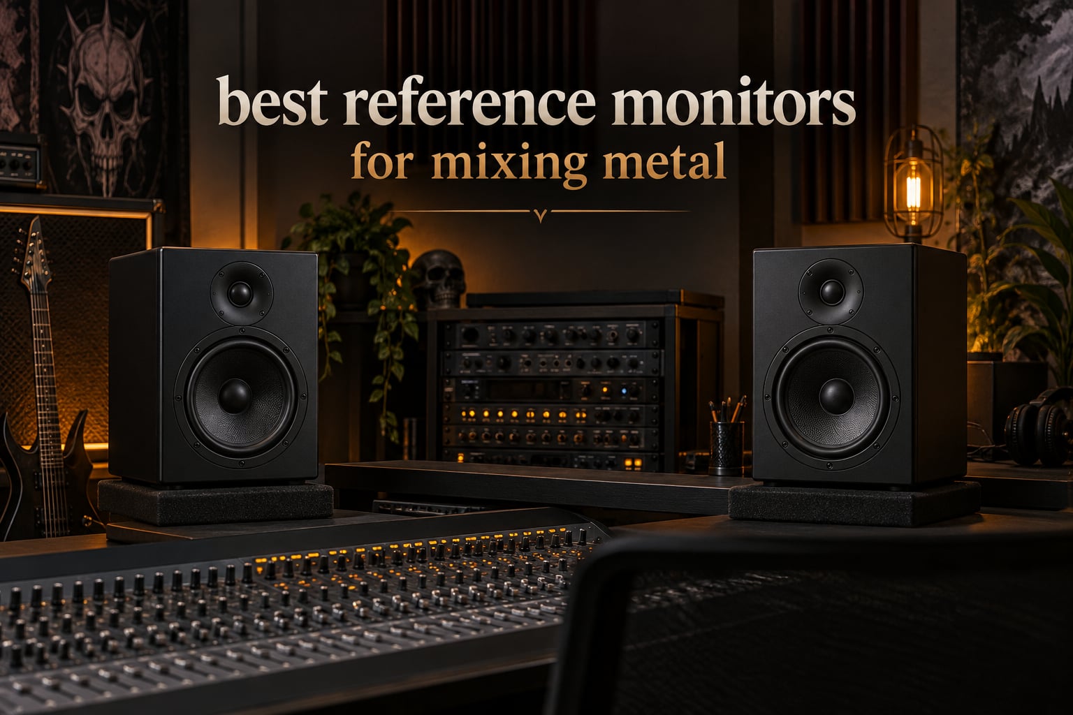 best reference monitors for mixing metal