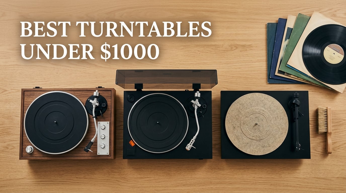 Best Turntables Under $1000