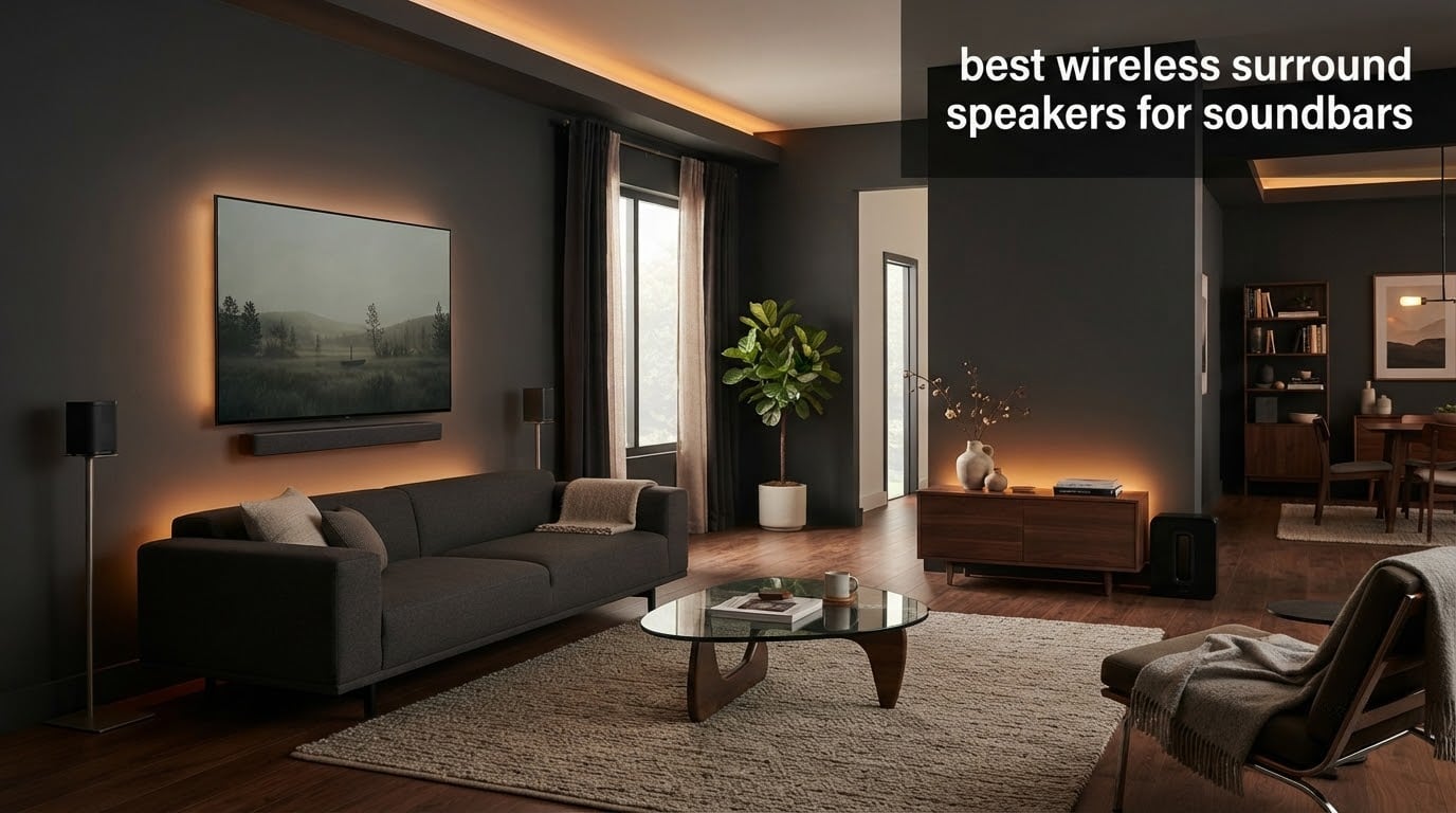best wireless surround speakers for soundbars