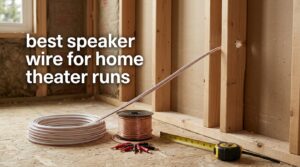 best speaker wire for home theater runs