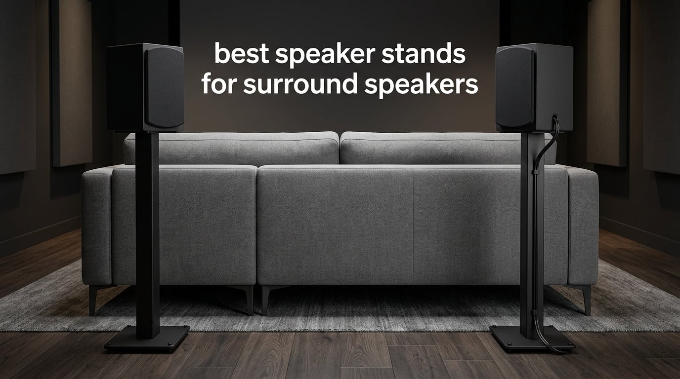 best speaker stands for surround speakers