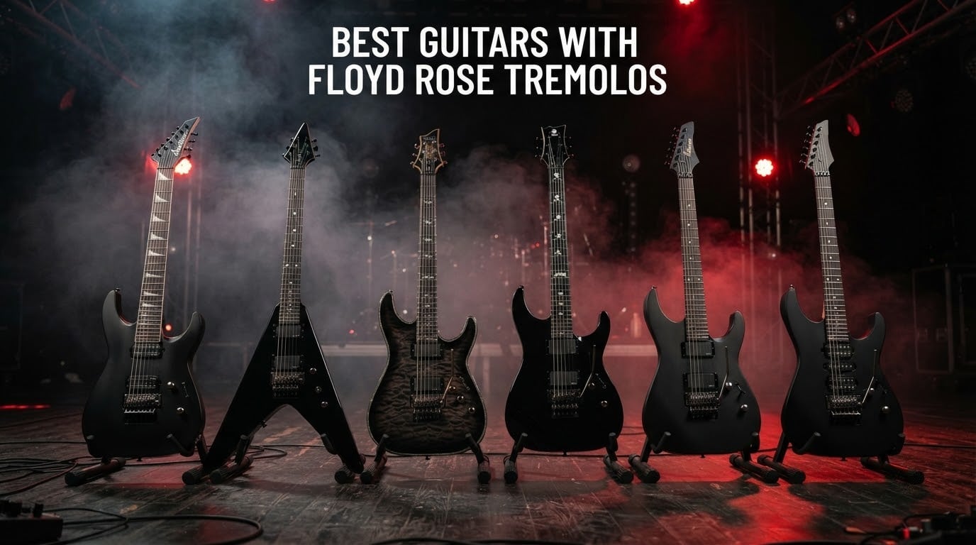 best guitars with floyd rose tremolos