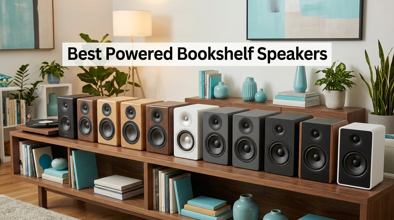Best Powered Bookshelf Speakers