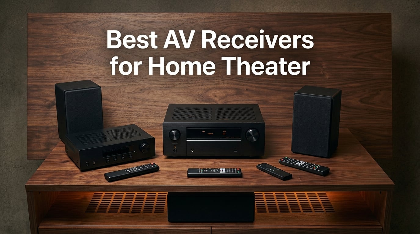 Best AV Receivers for Home Theater