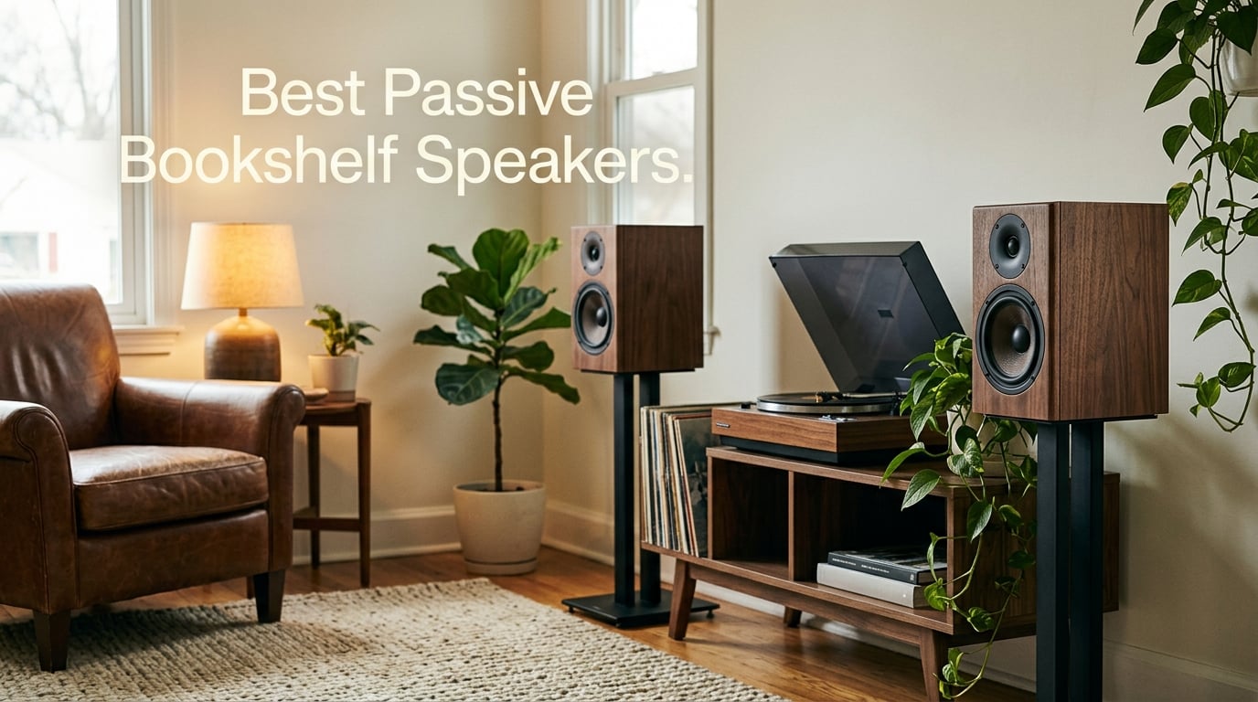 Best Passive Bookshelf Speakers