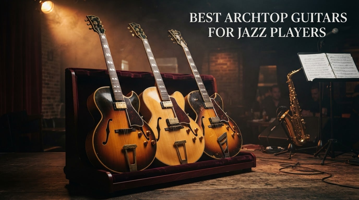 best archtop guitars for jazz players