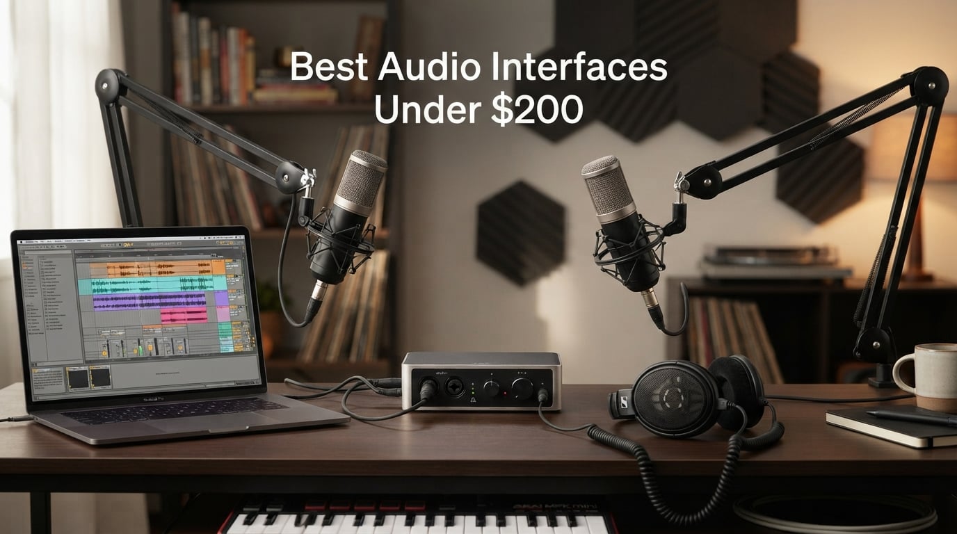 Best Audio Interfaces Under $200