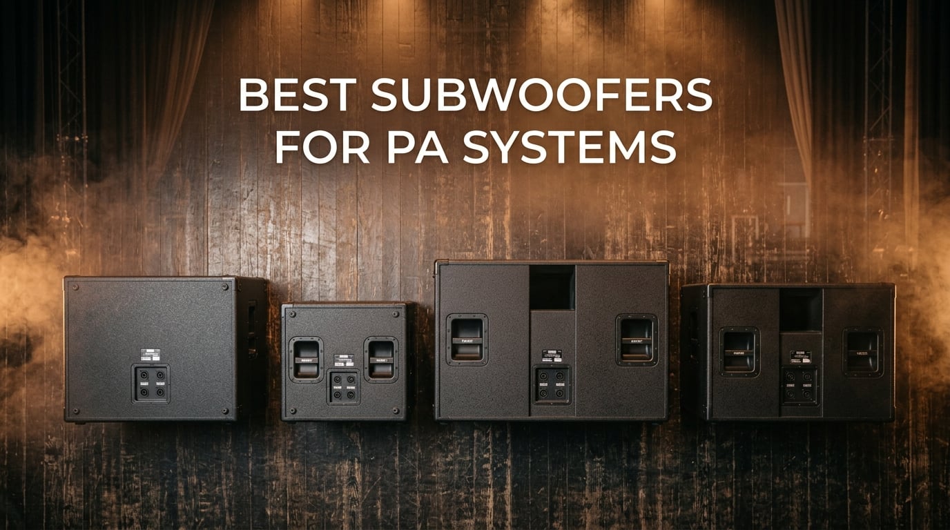 Best Subwoofers for PA Systems