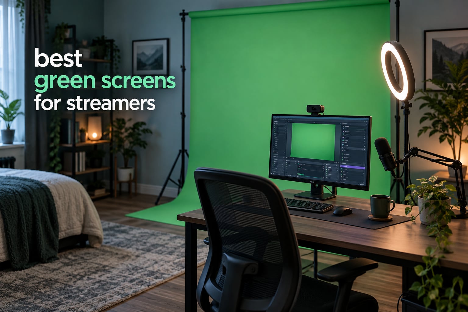 best green screens for streamers