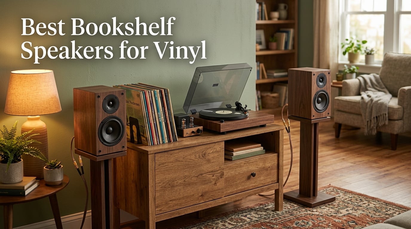 Best Bookshelf Speakers for Vinyl