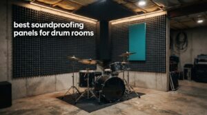 best soundproofing panels for drum rooms