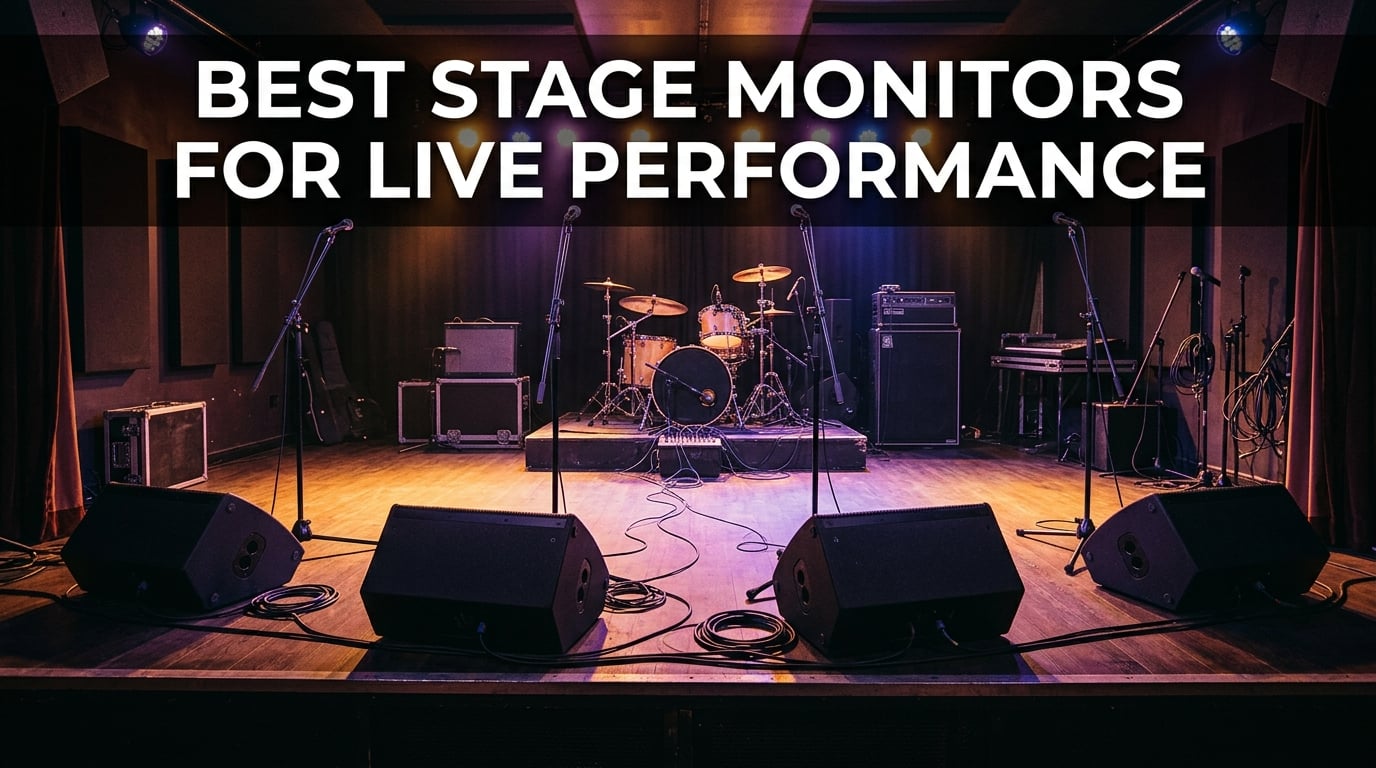 Best Stage Monitors for Live Performance
