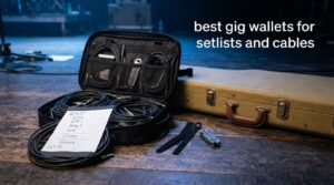 best gig wallets for setlists and cables