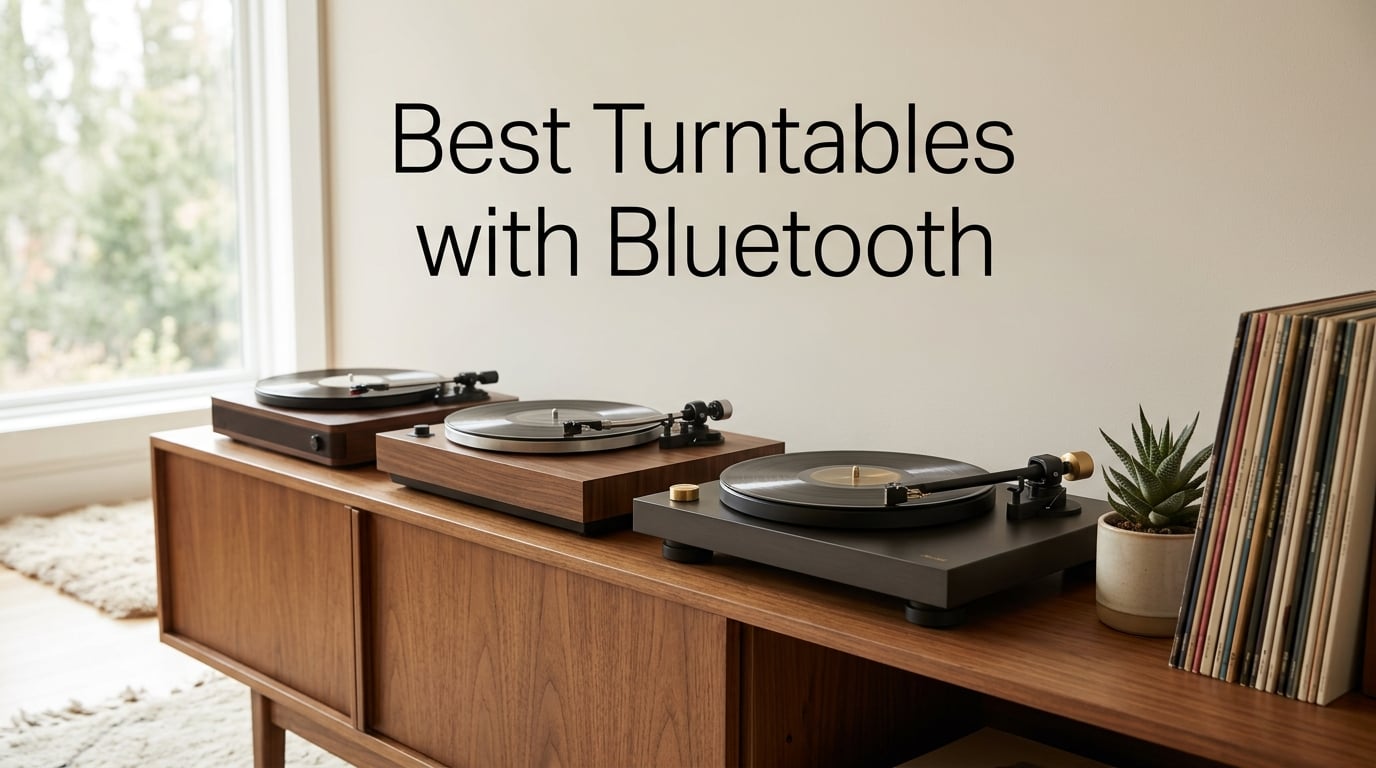Best Turntables with Bluetooth
