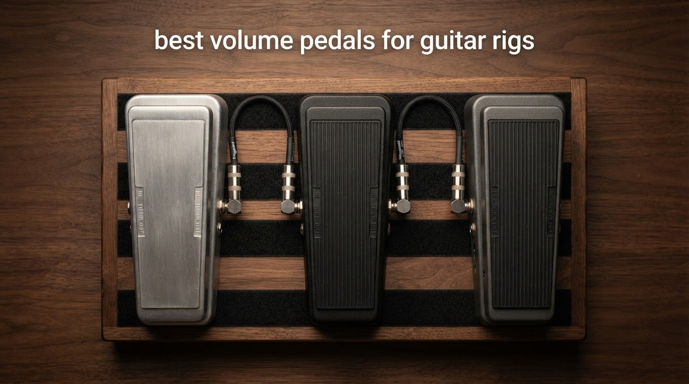best volume pedals for guitar rigs