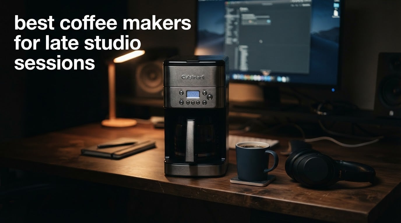 best coffee makers for late studio sessions