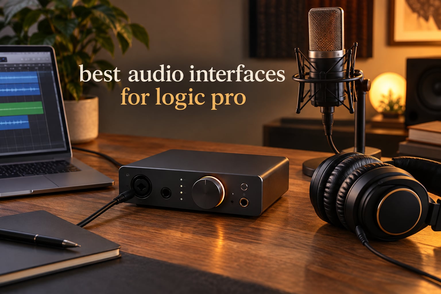best audio interfaces for logic pro