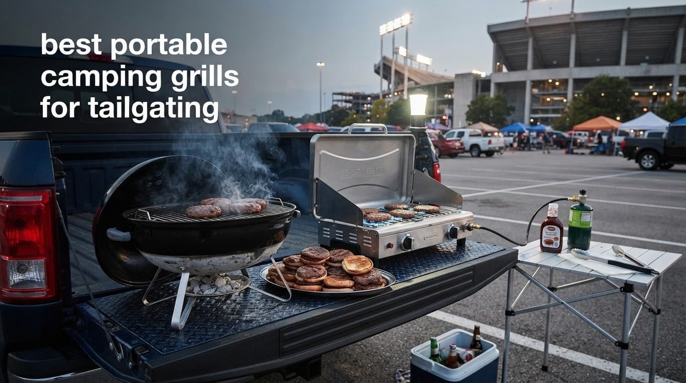 best portable camping grills for tailgating