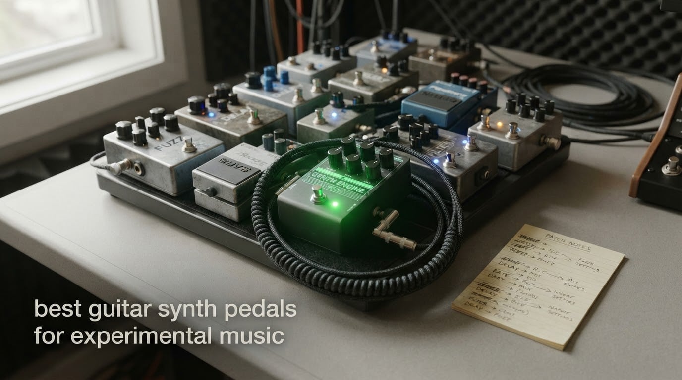 best guitar synth pedals for experimental music