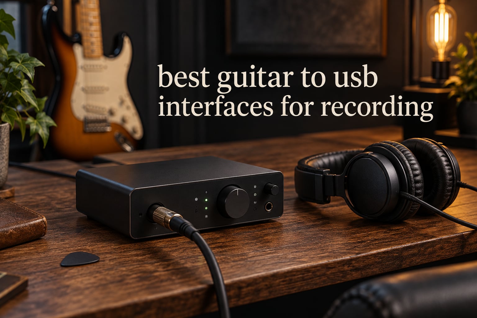 best guitar to usb interfaces for recording