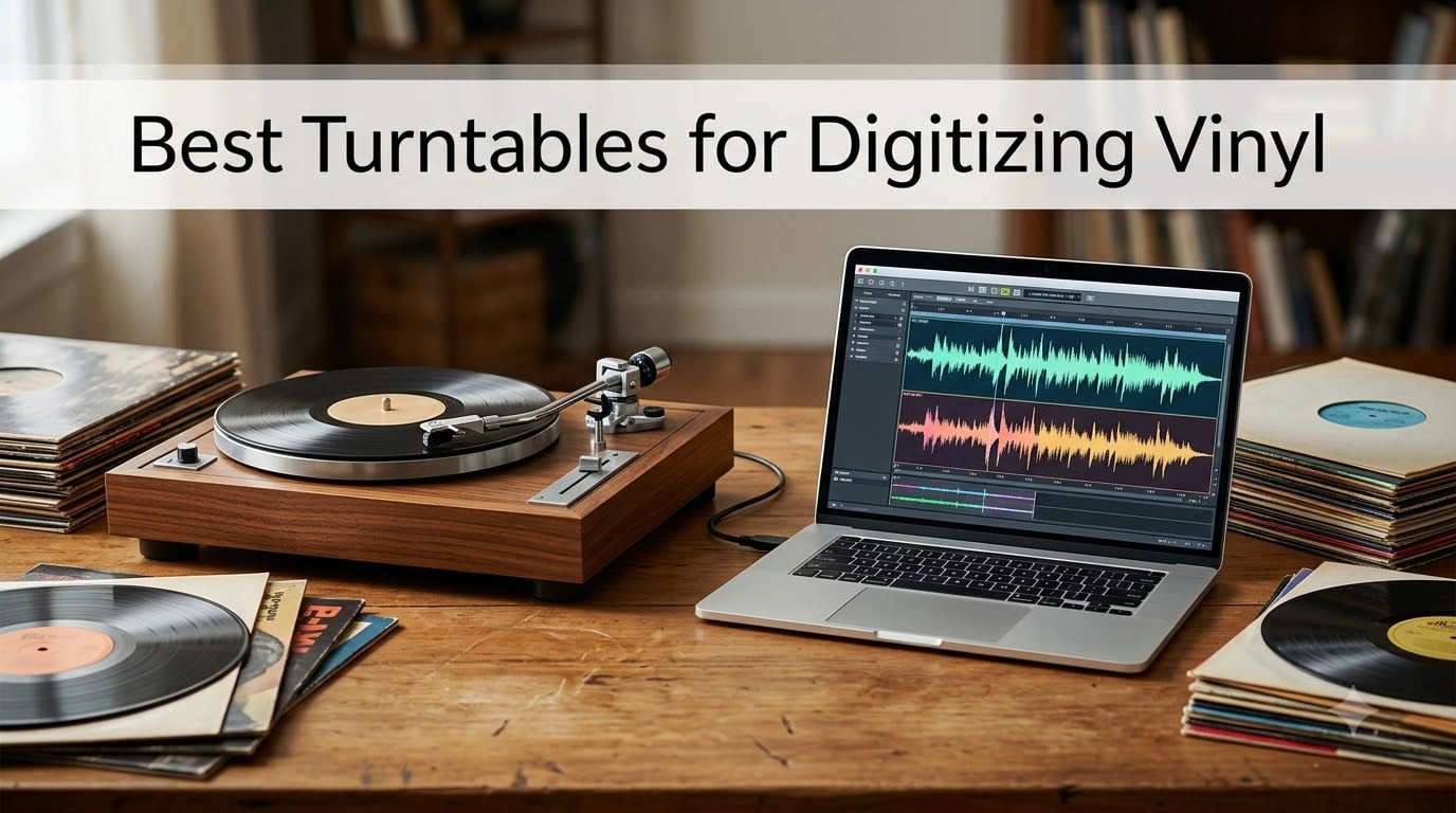 Best Turntables for Digitizing Vinyl