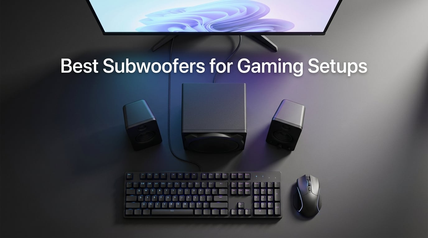 Best Subwoofers for Gaming Setups