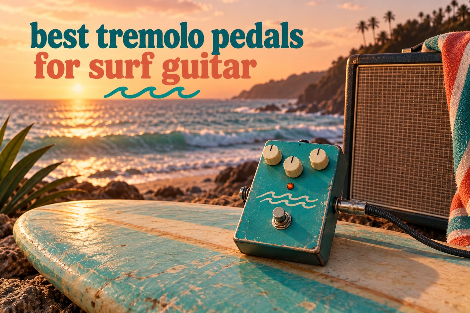 best tremolo pedals for surf guitar