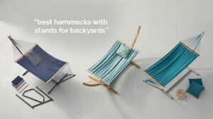 best hammocks with stands for backyards