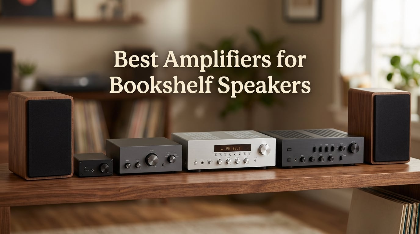Best Amplifiers for Bookshelf Speakers