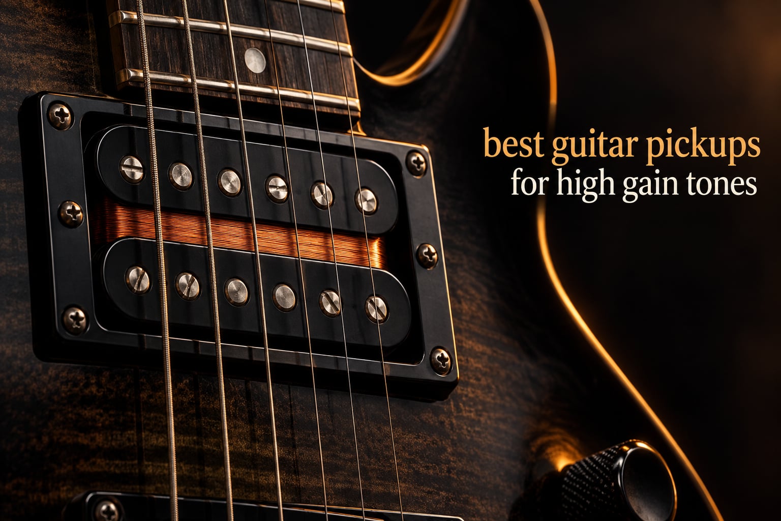 best guitar pickups for high gain tones