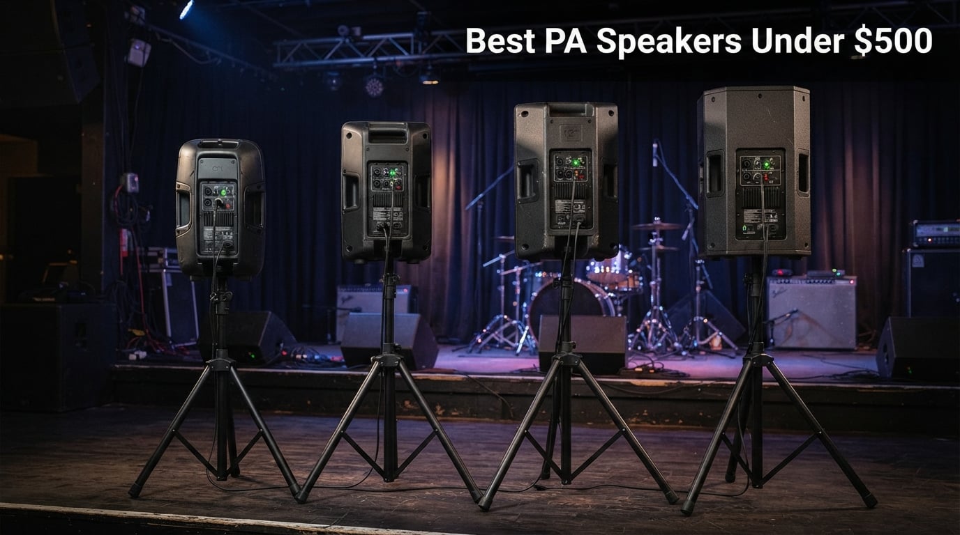 Best PA Speakers Under $500