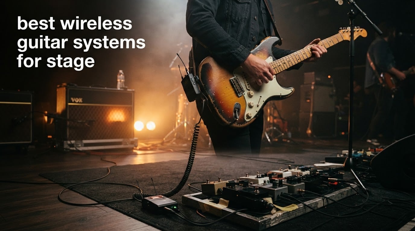 best wireless guitar systems for stage