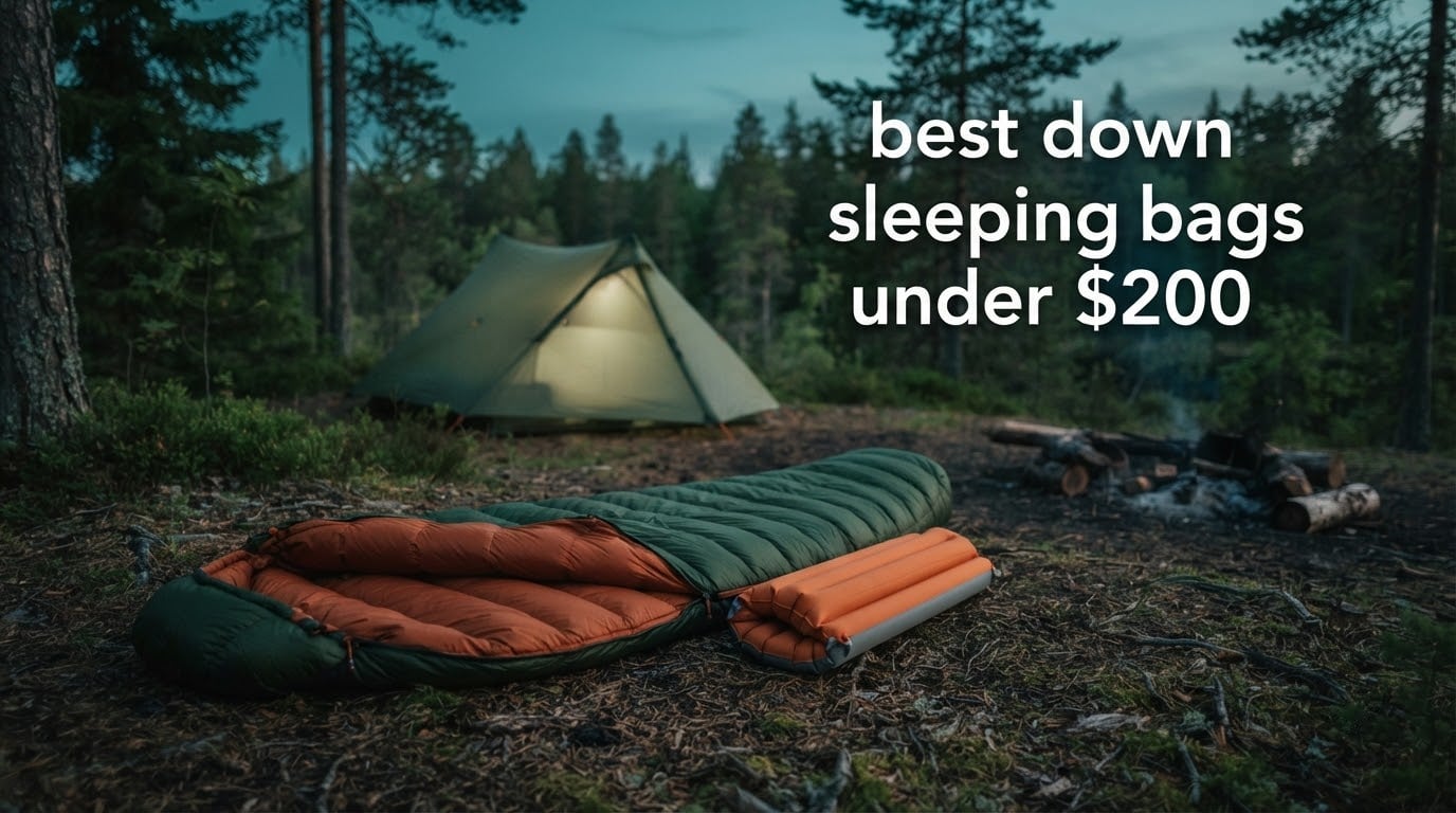 best down sleeping bags under $200