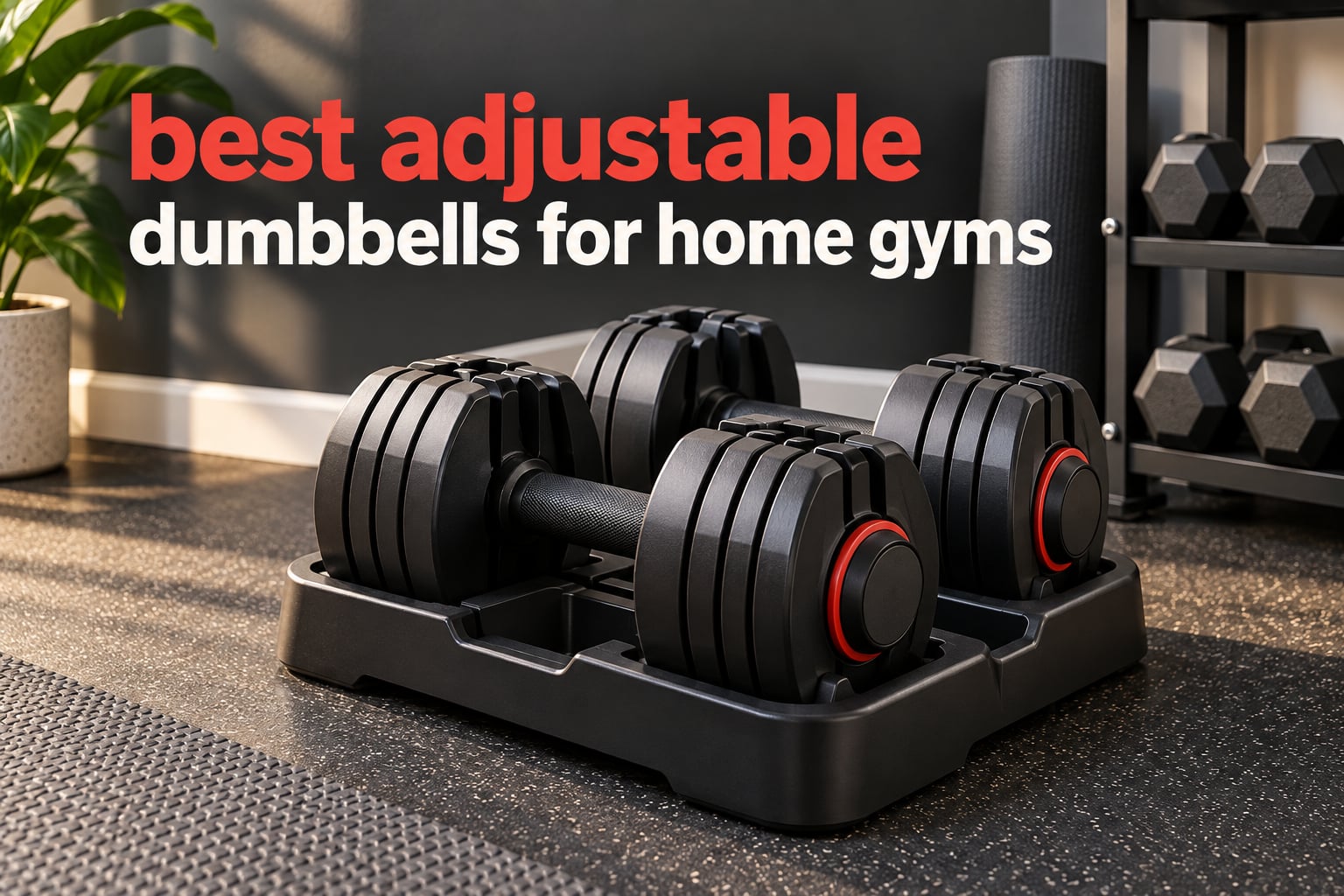 best adjustable dumbbells for home gyms