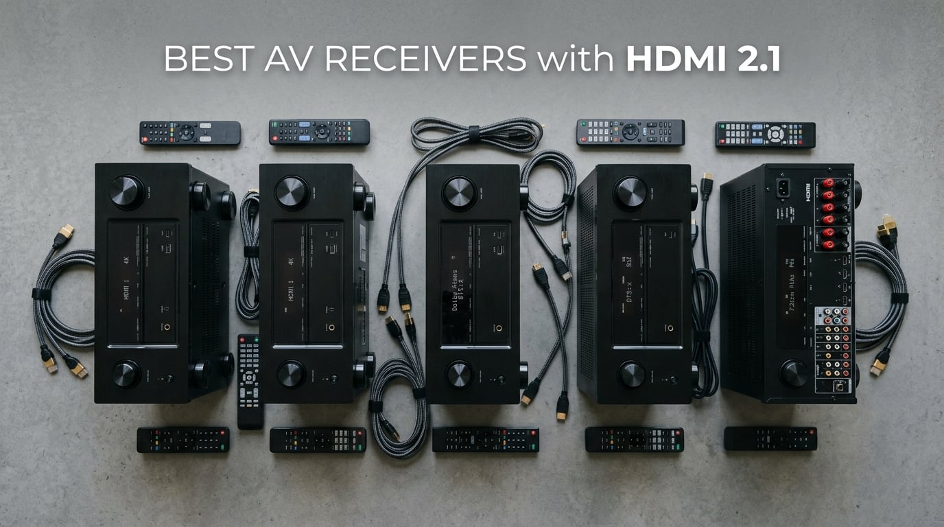Best AV Receivers with HDMI 2.1