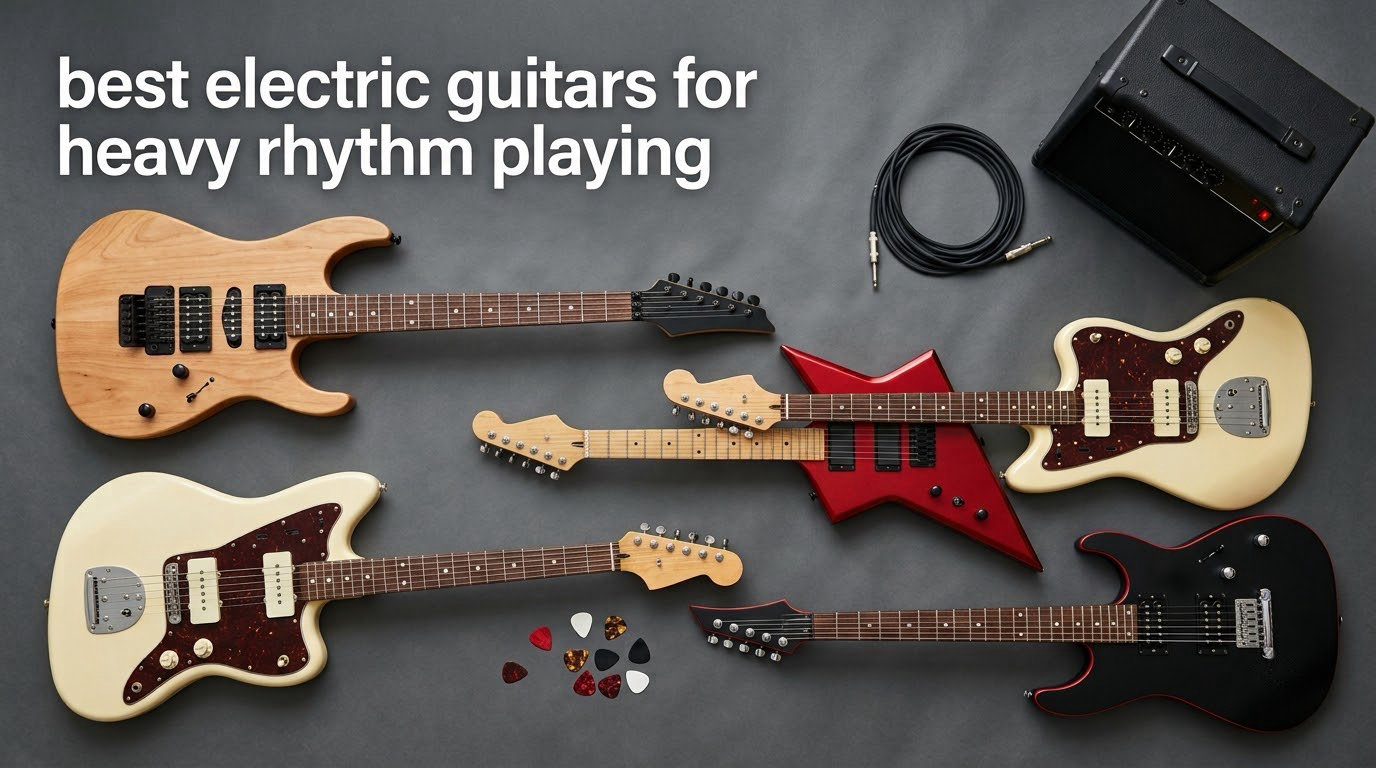 best electric guitars for heavy rhythm playing