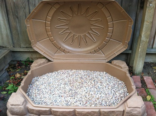 Step2 Natural Playful Sandbox, Kids Activity Sensory Table, Summer Outdoor Toys, Lid Included, For Toddlers 1+ Years Old customer photo 1