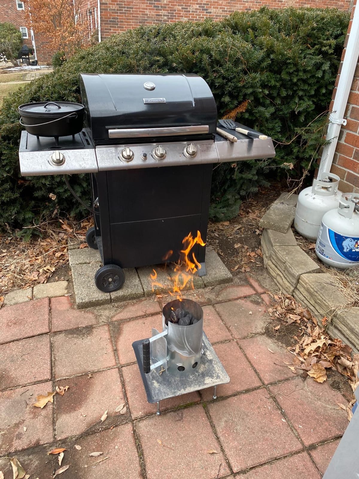 GrillPro 39470 Charcoal Chimney Starter customer photo 1
